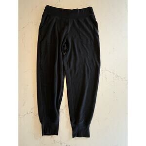 Athleta Black Ankle Length Joggers Sweats Size L (12-14)